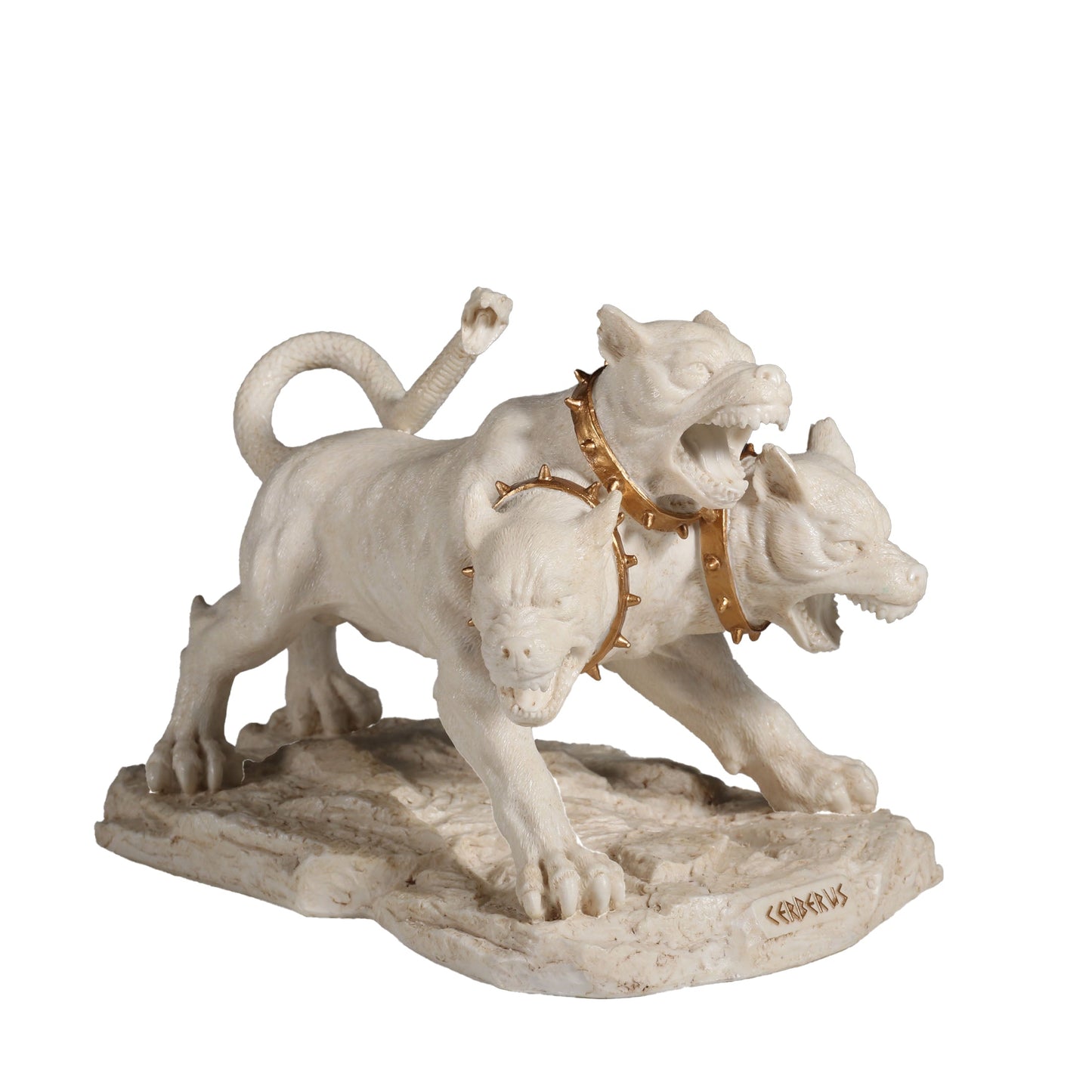 Cerberus The Three Headed Hound Of Hades 19.5cm Veronese White Statue