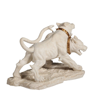 Cerberus The Three Headed Hound Of Hades 19.5cm Veronese White Statue