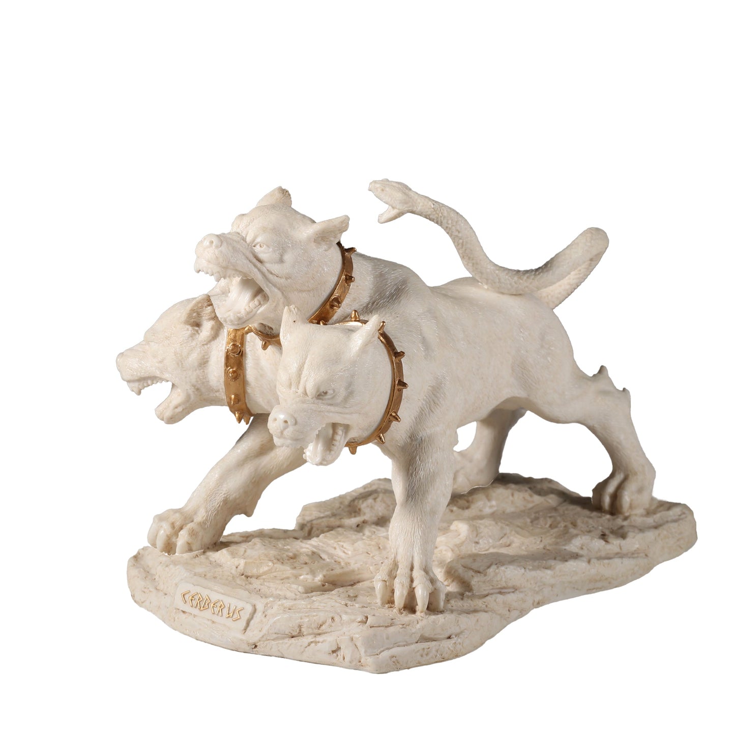 Cerberus The Three Headed Hound Of Hades 19.5cm Veronese White Statue