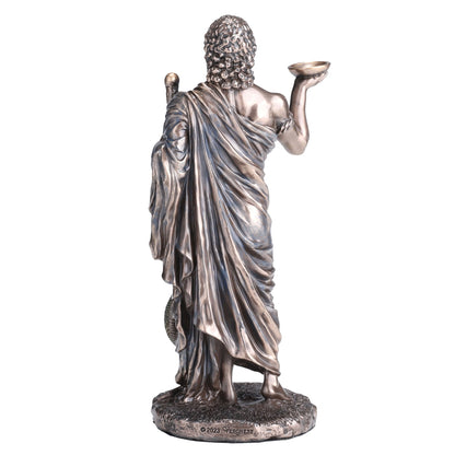 Asclepius Greek God Of Medicine 16cm Veronese Statue