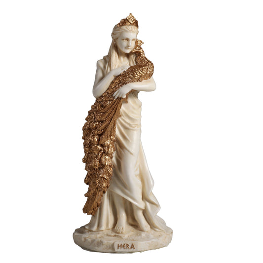 Hera The Greek Goddess Of Women And Marriage 15.5cm Veronese White Statue