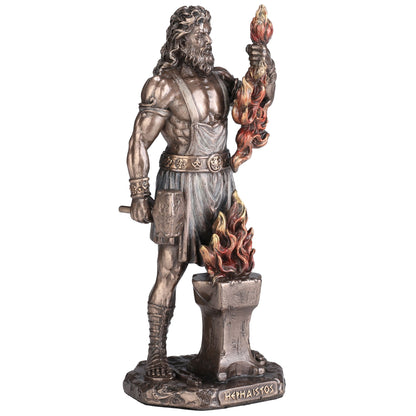 Hephaestus Greek God Of Smithing 16cm Veronese Statue